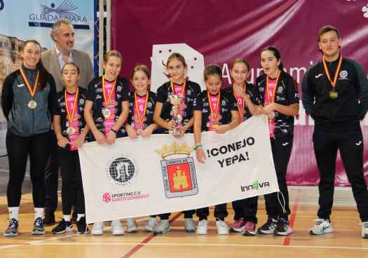 Cuatro equipos de la cantera del Sporting Santo Domingo participarán en Copa de España