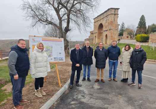 La Junta da por terminada "humanización" de travesías de Berlanga de Duero y Medinaceli