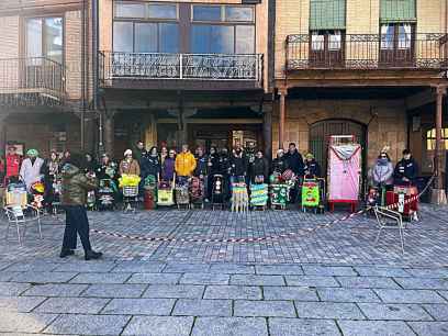 Berlanga de Duero celebra la primera concentración de carritos de compra