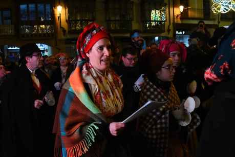 Ronda de villancicos tradicionales en pleno centro de Soria