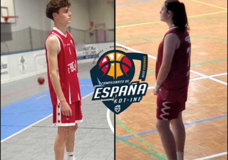 Diego Valero y María Martínez jugarán con Castilla y León el campeonato de España