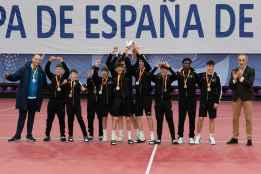 Los infantiles del Río Duero Sporting, subcampeones en la Copa de España 