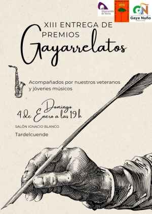 Récord de participación en XIII Certamen de Relatos Cortos "Gayarrelatos 2025"