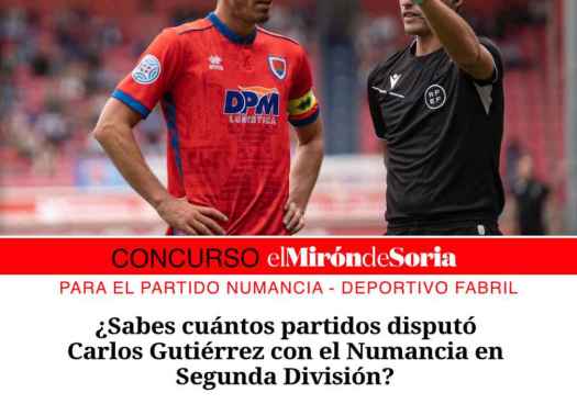 Gana dos entradas para ver el Numancia - Deportivo Fabril