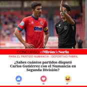 Gana dos entradas para ver el Numancia - Deportivo Fabril