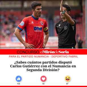 Gana dos entradas para ver el Numancia - Deportivo Fabril