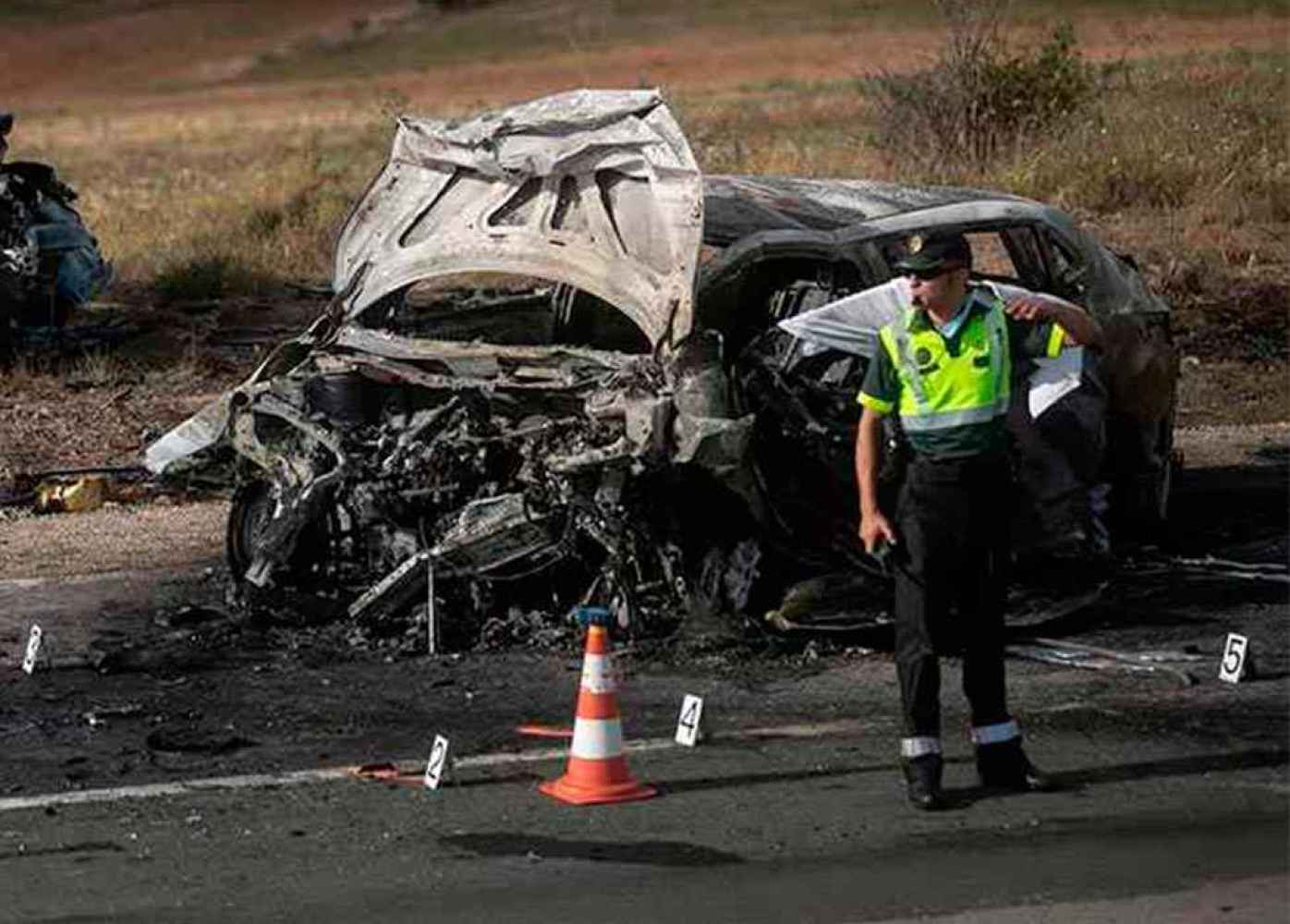 Ciento ocho personas fallecieron en carreteras de la Comunidad en 2025