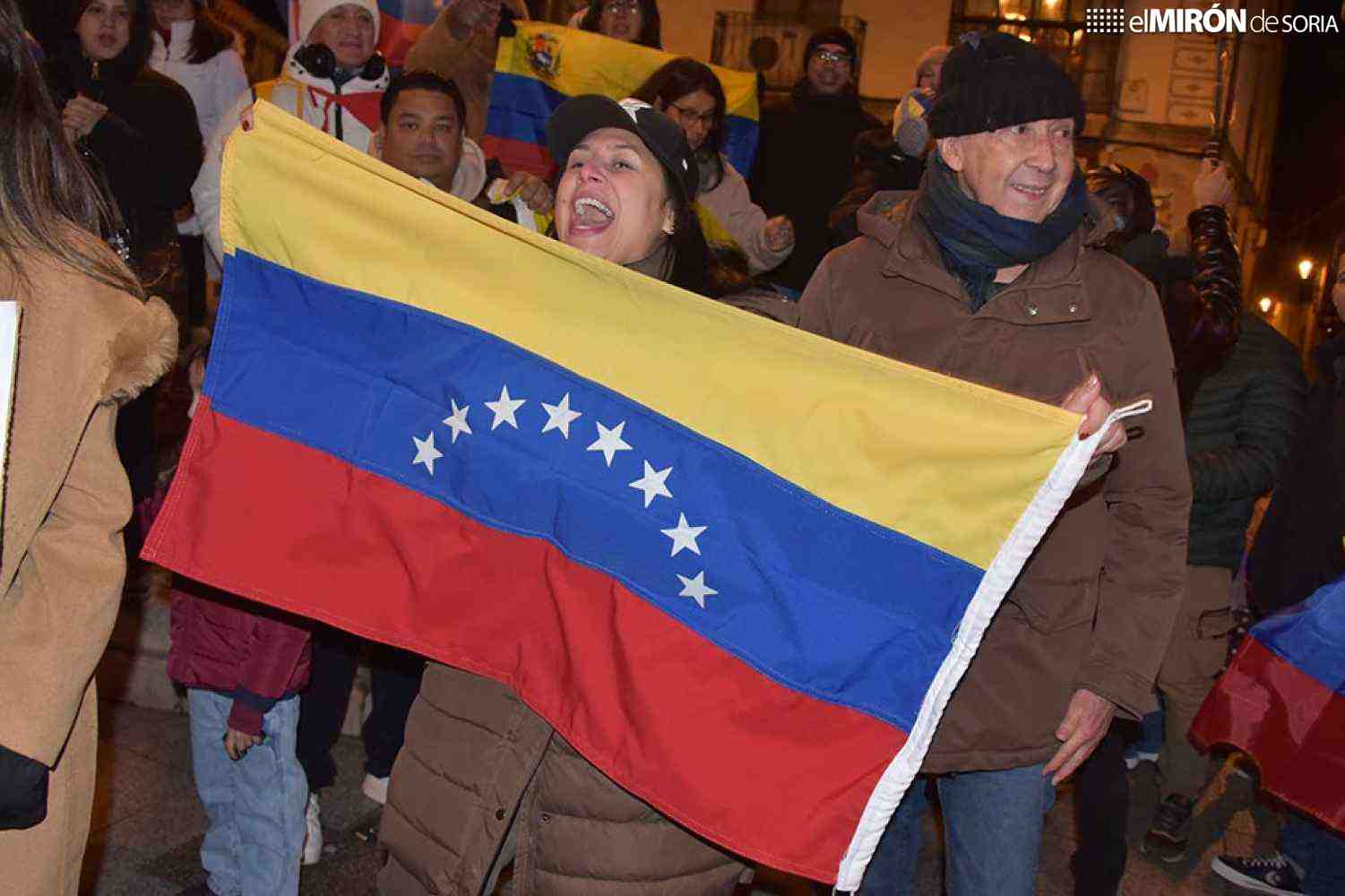 Dos concentraciones en Soria con visión distante sobre Venezuela