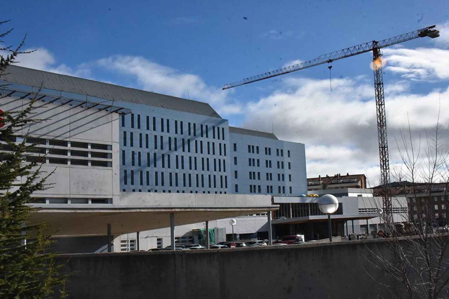 El hospital Santa Bárbara, de Soria, encara deseado final de sus obras