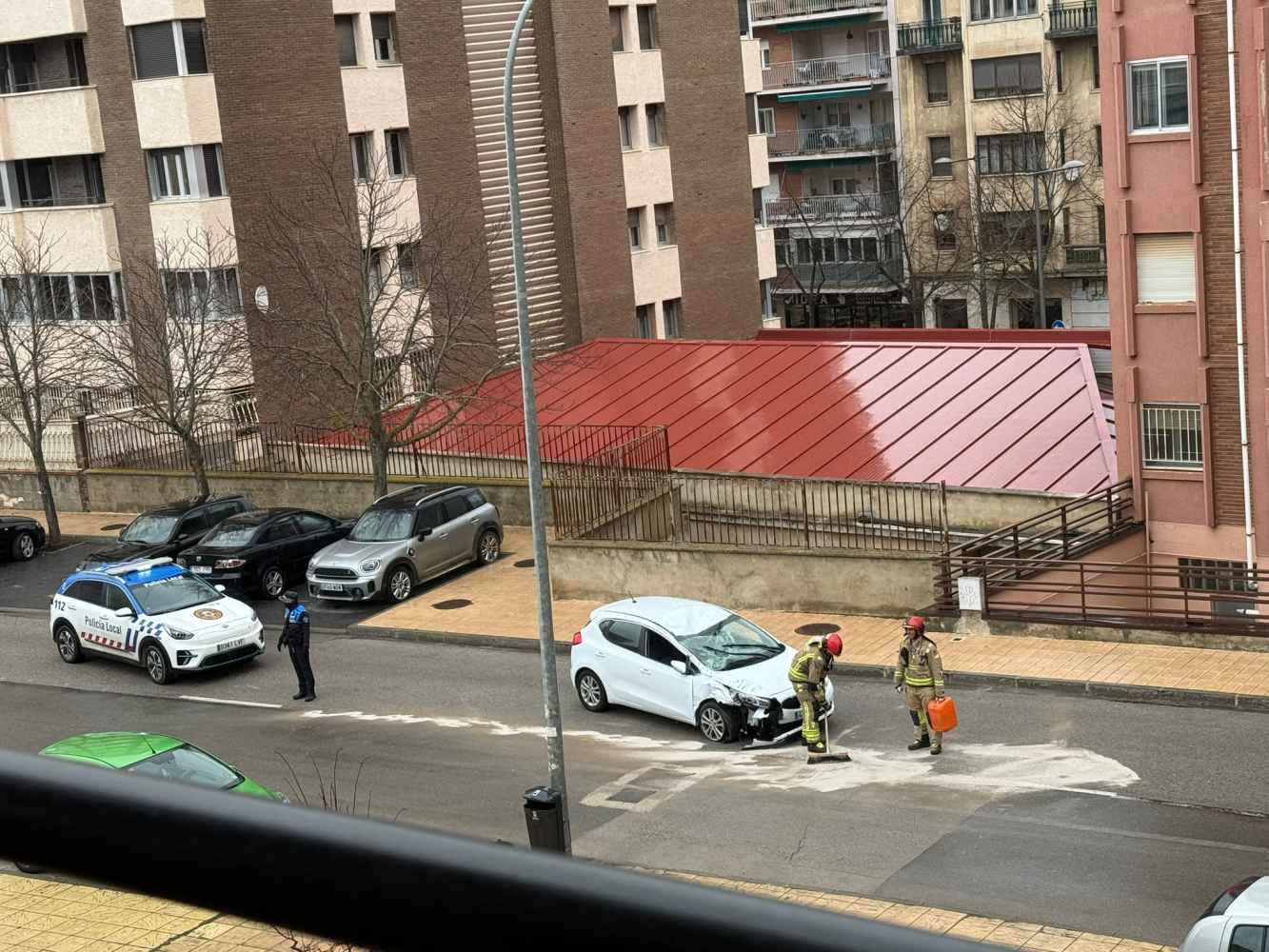 Dos accidentes de tráfico en Soria con tres personas atendidas