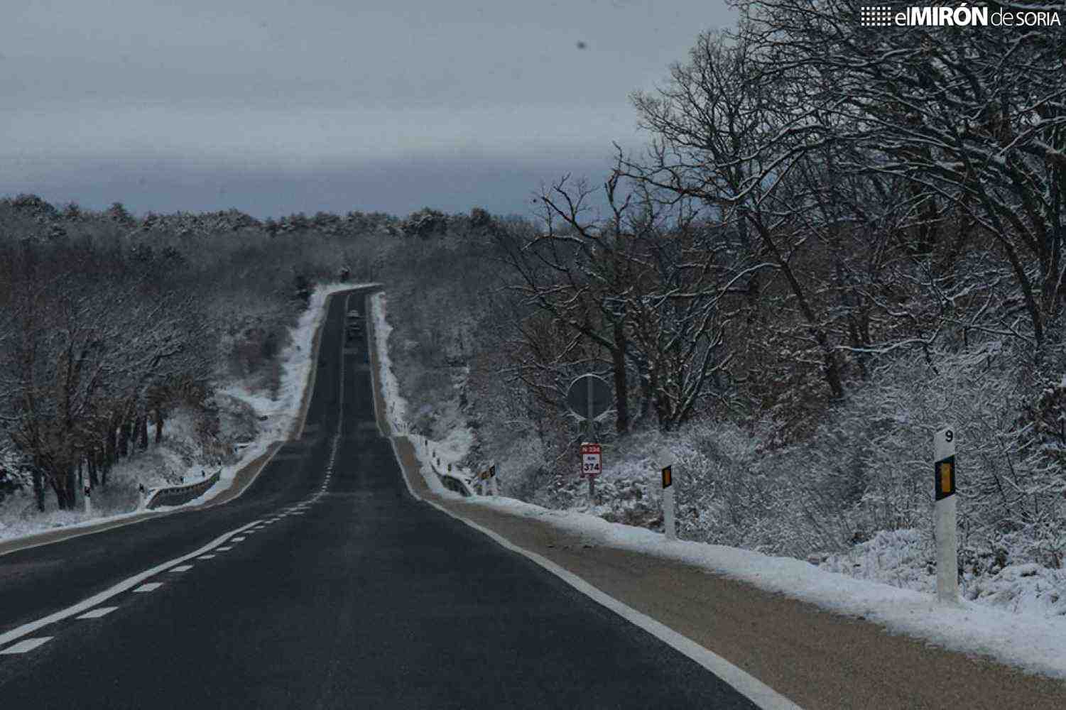 Un carrusel de borrascas amplia declaración de alerta por nevadas en Castilla y León