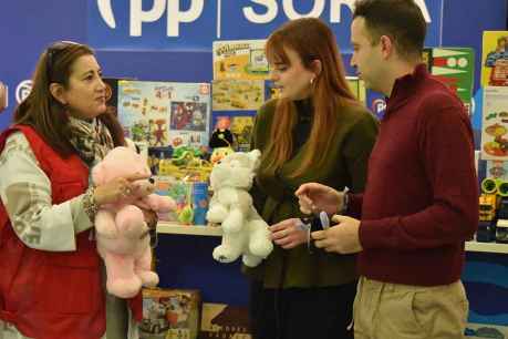 NNGG. de Soria recoge 300 juguetes para niños más desfavorecidos de comarca del Moncayo