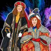 Ágreda recibe al Paje Real antes de la Cabalgata de Reyes