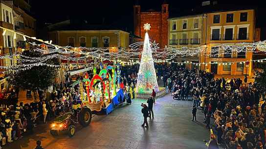 Los Reyes Magos agradecen acogida a vecinos de Ágreda