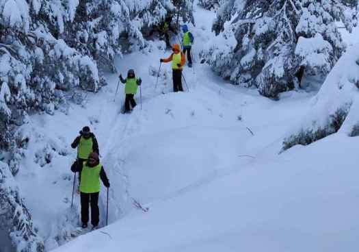 Quejas por el funcionamiento del punto de nieve de Santa Inés