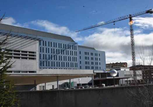 El hospital Santa Bárbara, de Soria, encara deseado final de sus obras