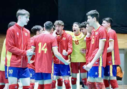 La selección española sub-18 de Maján y Chamarro consigue pasaporte para Europeo