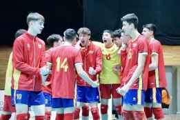 La selección española sub-18 de Maján y Chamarro consigue pasaporte para Europeo