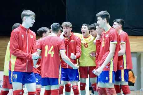 La selección española sub-18 de Maján y Chamarro consigue pasaporte para Europeo