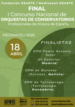 Orquestas de tres comunidades estrenan Concurso Nacional en Medinaceli