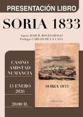 José Boces presenta el libro que retrata lo que pasó en Soria en 1833