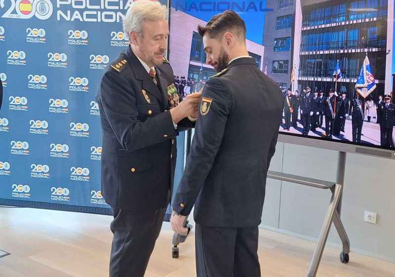 La Policía Nacional distingue mérito y trayectoria de sus agentes en Soria en 202 aniversario