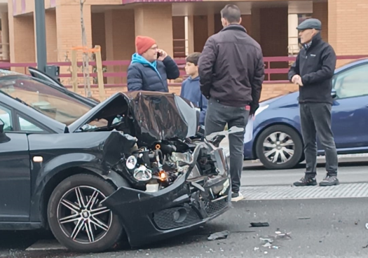 Dos mujeres heridas en accidente de tráfico en avenida de Valladolid, en Soria