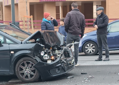Dos mujeres heridas en accidente de tráfico en avenida de Valladolid, en Soria