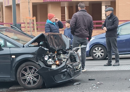Dos mujeres heridas en accidente de tráfico en avenida de Valladolid, en Soria