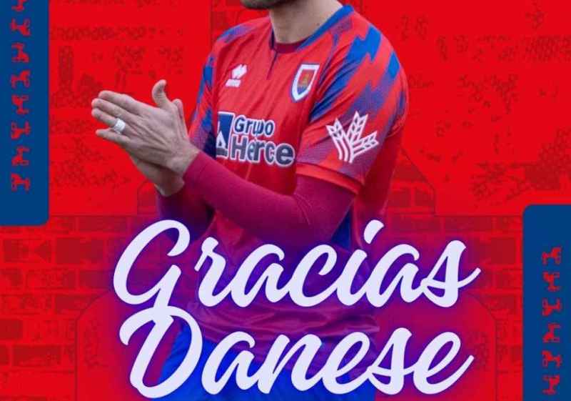 El futbolista italiano Danese, primera baja del Numancia en mercado de invierno
