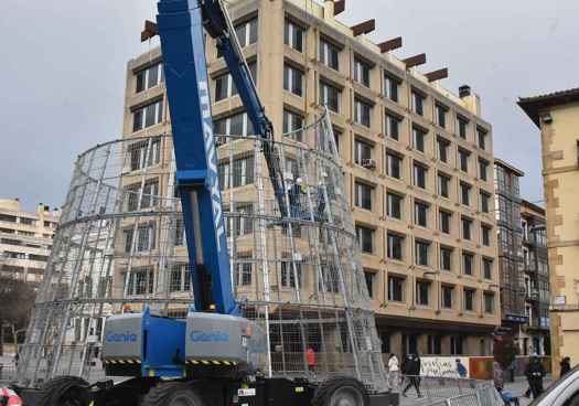 Soria se despide de su árbol de Navidad