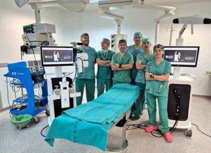 La cirugía robótica llega a Traumatología del hospital Santa Bárbara de Soria