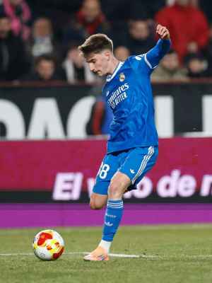 Palacios debuta en la primera plantilla del Real Madrid en Albacete