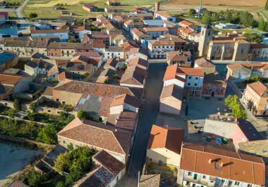 Mujer herida en accidente de tráfico en travesia de Almenar de Soria