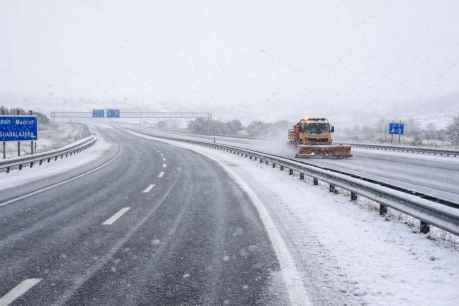 Activada fase de alerta por nevadas en Ibérica y Sistema Central en Soria