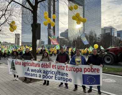 Las OPAS convocan manifestación "sepelio" por agricultura y ganadería soriana