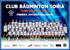 Comienza la Liga Nacional para el Club Bádminton Soria 