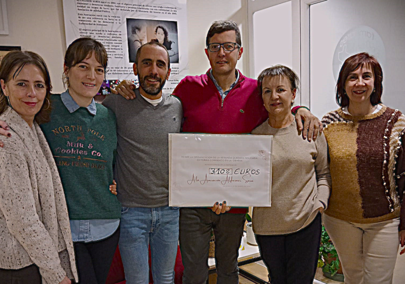 La segunda Quedada solidaria entrega recaudación a asociación Alzheimer Soria