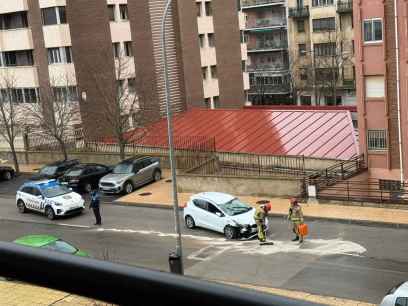 Dos accidentes de tráfico en Soria con tres personas atendidas