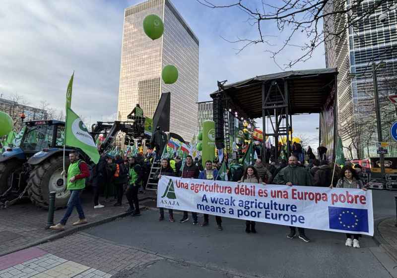 ASAJA celebra aval del Parlamento europeo para someter el acuerdo Mercosur a control jurídico