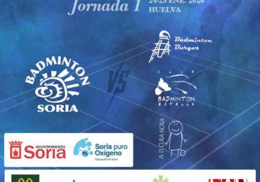 Sexta temporada del Club Bádminton Soria en Liga Nacional