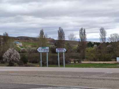 Conductora herida tras volcar con su vehículo en El Burgo de Osma