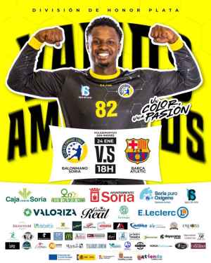 El Balonmano Soria inicia segunda vuelta frente al Barça Atlètic en el San Andrés