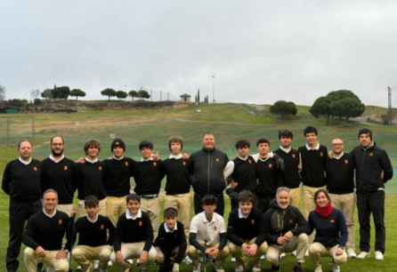 El golfista Enzo Jiménez participa en concentración nacional juvenil en Madrid