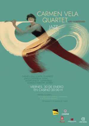 Carmen Vela Quartet aplaca invierno soriano con concierto en el Casino