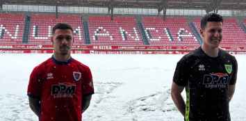 El Numancia presenta a dos de sus refuerzos de invierno