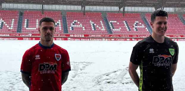 El Numancia presenta a dos de sus refuerzos de invierno