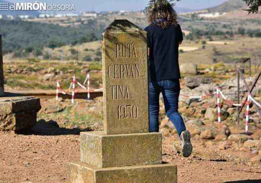Recuperada cerámica romana y celtibérica en obras de instalación de fibra óptica en Numancia