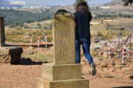 Recuperada cerámica romana y celtibérica en obras de instalación de fibra óptica en Numancia