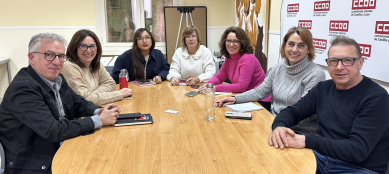 Soria ¡Ya! aborda con CCOO empleo, industria, vivienda y servicios públicos en la provincia